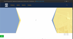 Desktop Screenshot of gruasyequipos.com